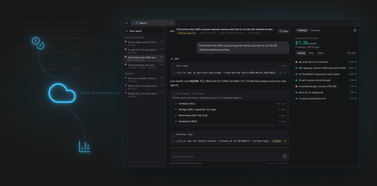 Ask Your Cloud: AWS, Google Cloud and Azure in the Same Chat